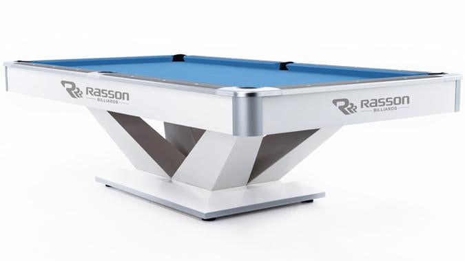 Rasson Victory II Plus White Pool Table