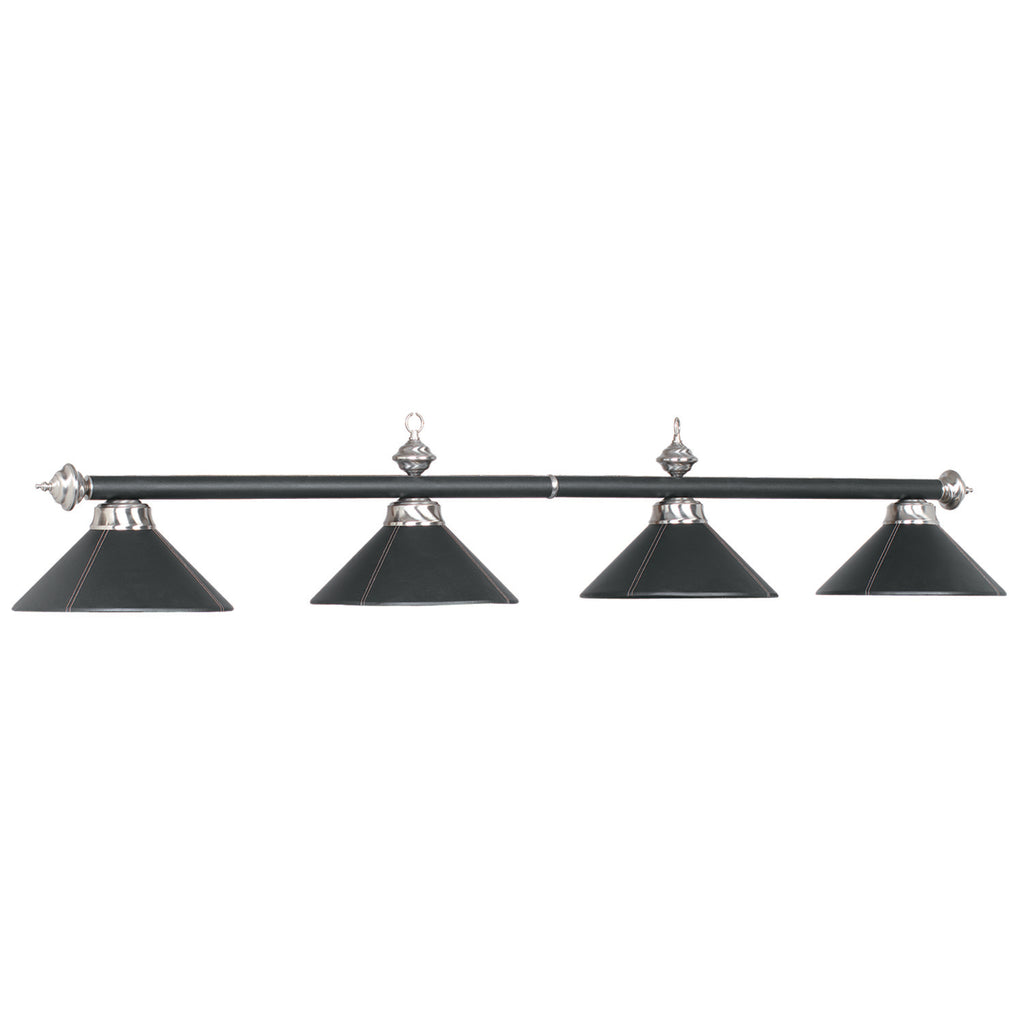 4 LT-54" BILLIARD LIGHT-LEATHER/BLACK