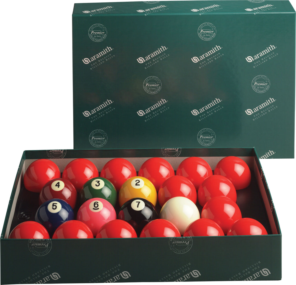 2 1/8 Aramith Numbered Snooker Set