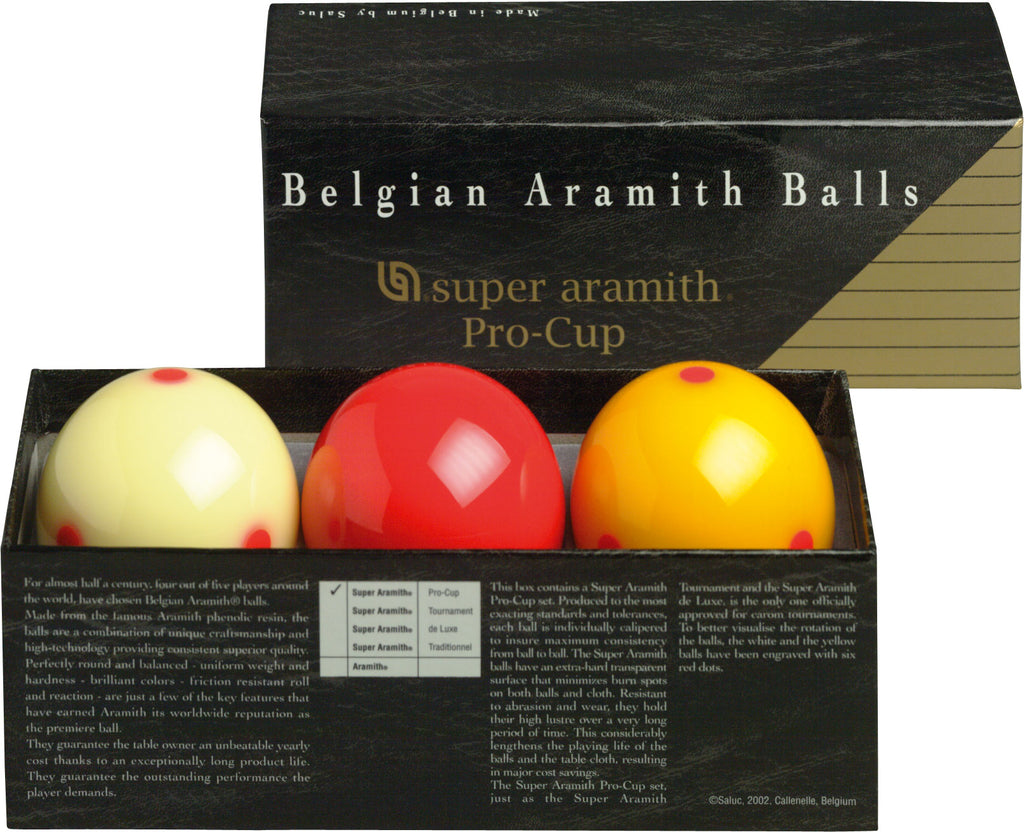 Aramith Pro Cup Carom Set