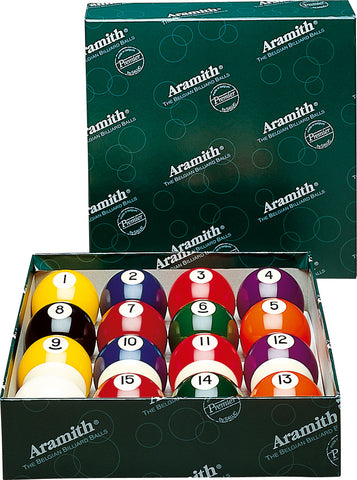 2 1/8 Premier Aramith Ball Set