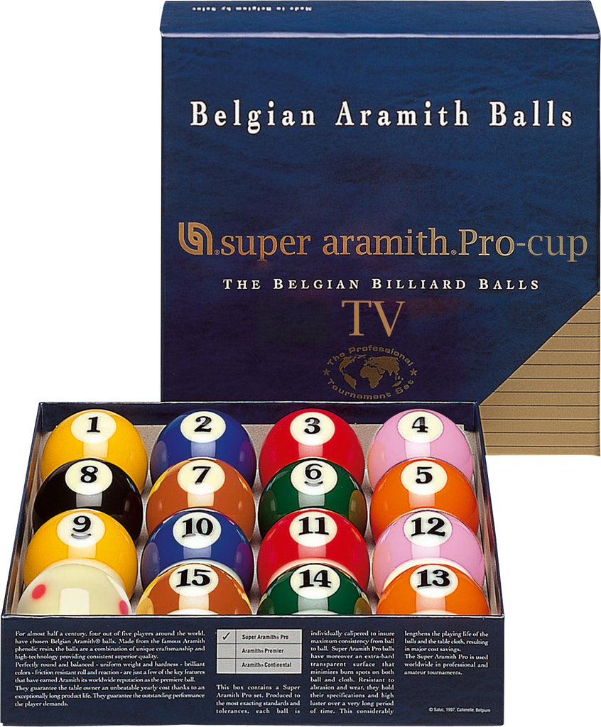Super Aramith TV Pro Cup Ball Set