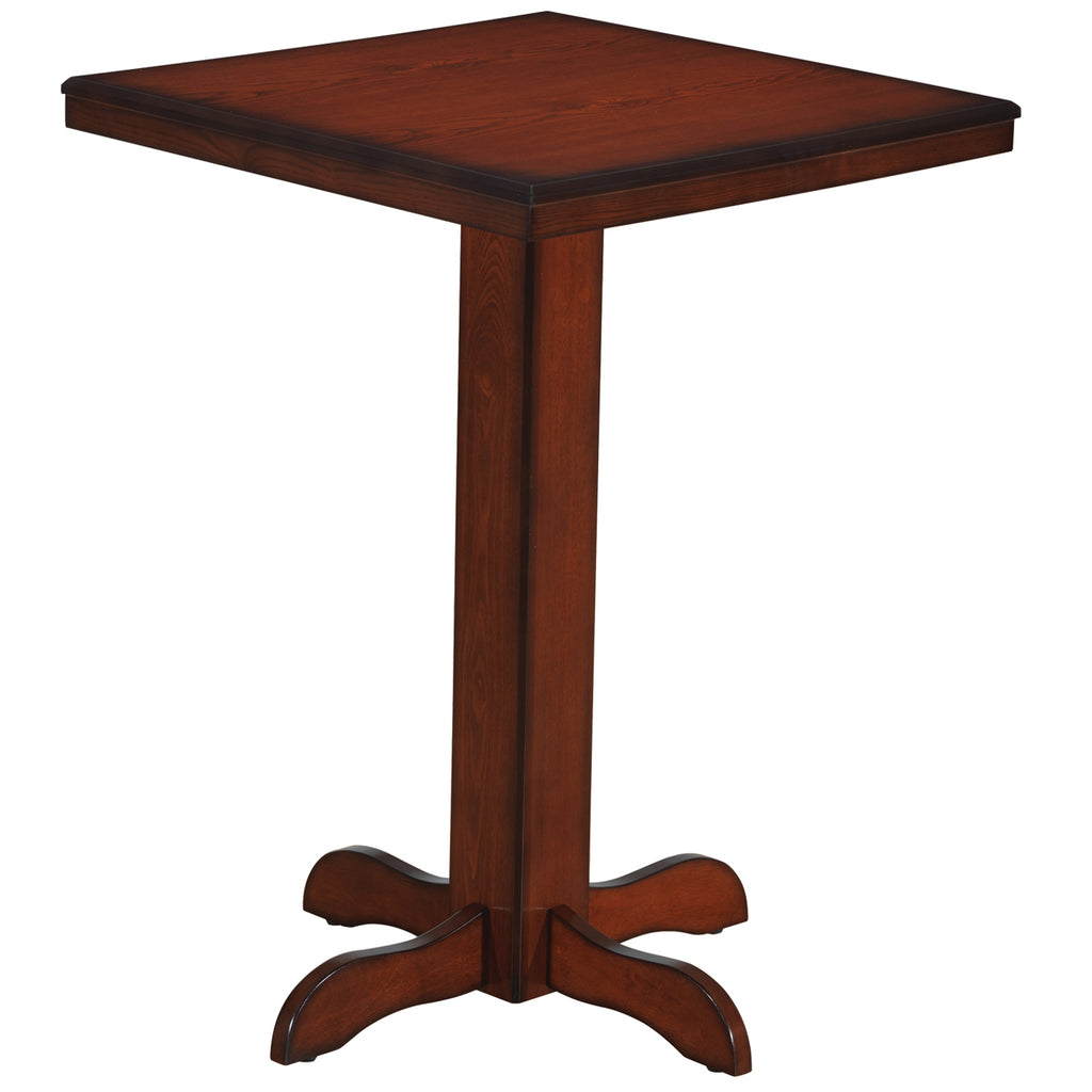 SQUARE PUB TABLE - CHESTNUT