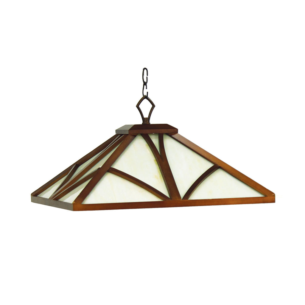 CHATEAU- 17" PENDANT LIGHT-CHESTNUT