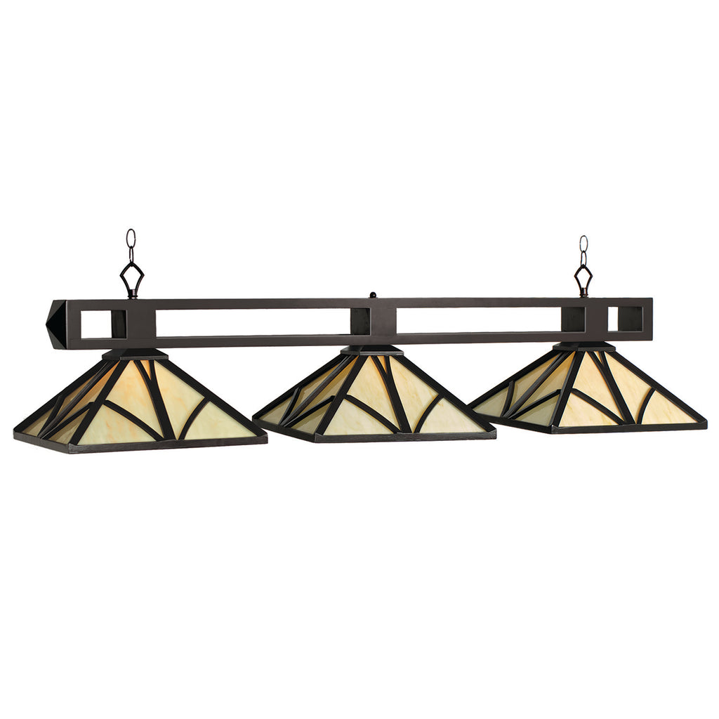 CHATEAU- 56" 3LT BILLIARD LIGHT-CAPPUCCINO