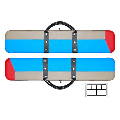 Delta Blue & Grey 2x4 Soft Case