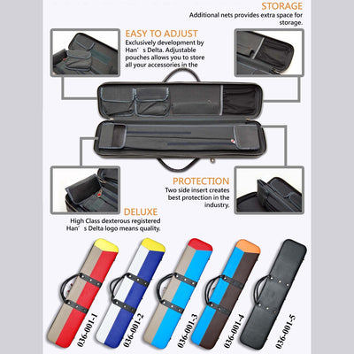 Delta Blue & Grey 2x4 Soft Case