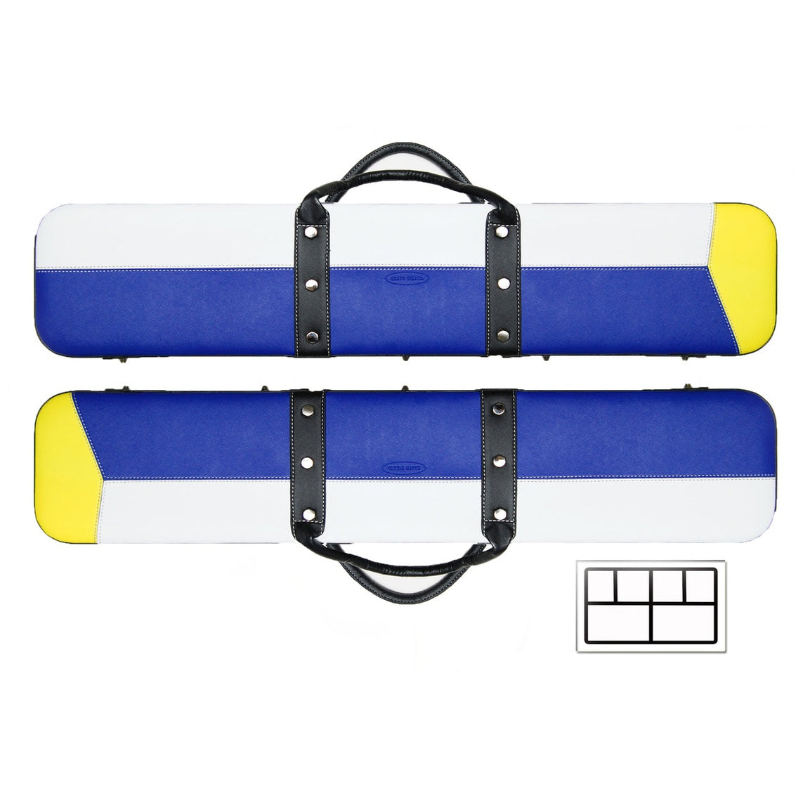 Delta Blue & White 2x4 Soft Case