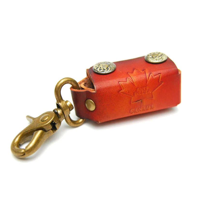 Delta Genuine Leather Chalk Holder (2pcs) - Brown - 015-027-BN