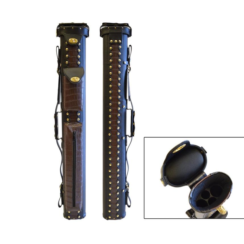 Delta Leather 2x2 Cowboy Case Brown