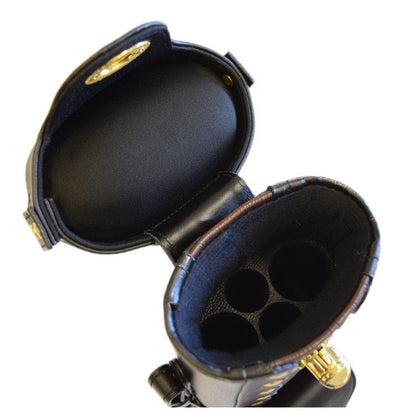 Delta Leather 2x2 Cowboy Case Brown