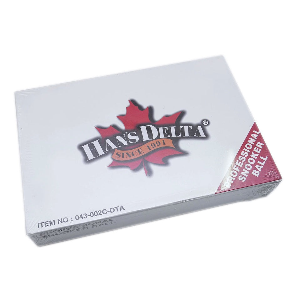 Delta Professional Snooker Ball Set - 043-002C-DTA