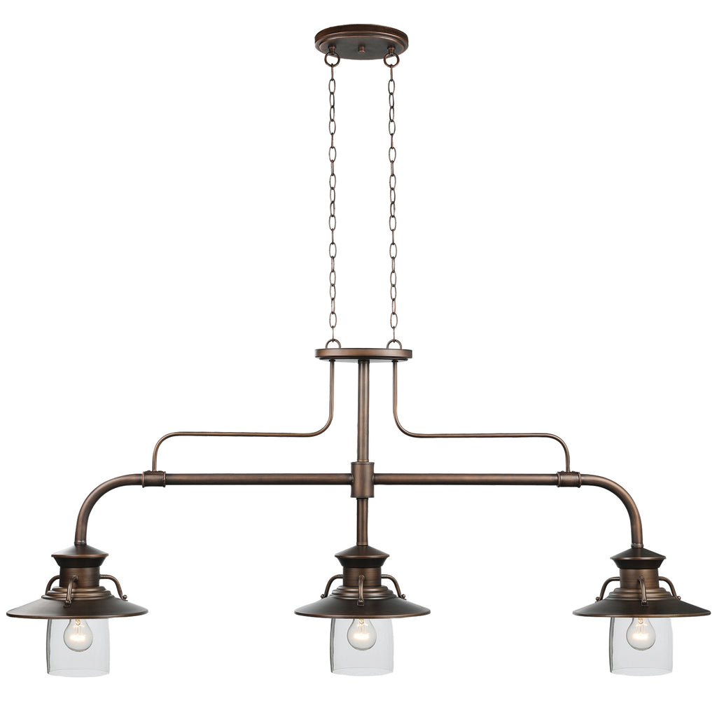 EDISON - 60" 3LT BILLIARD LIGHT