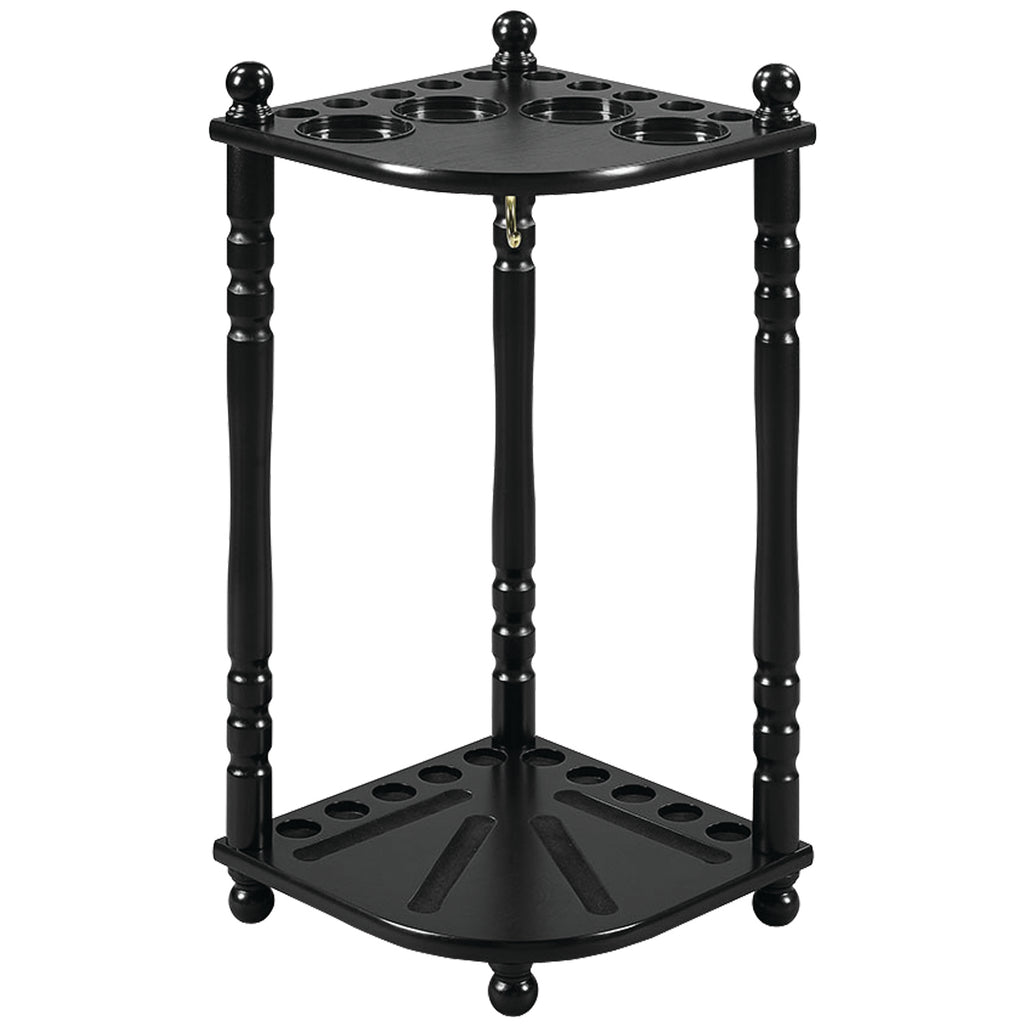 FLOOR CUE RACK - BLACK