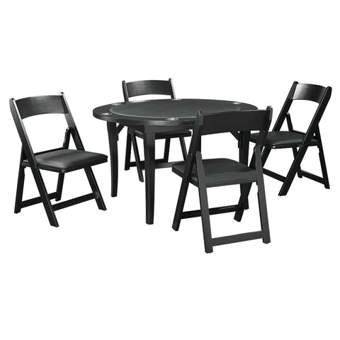 FOLDING GAME CHAIR - BLACK