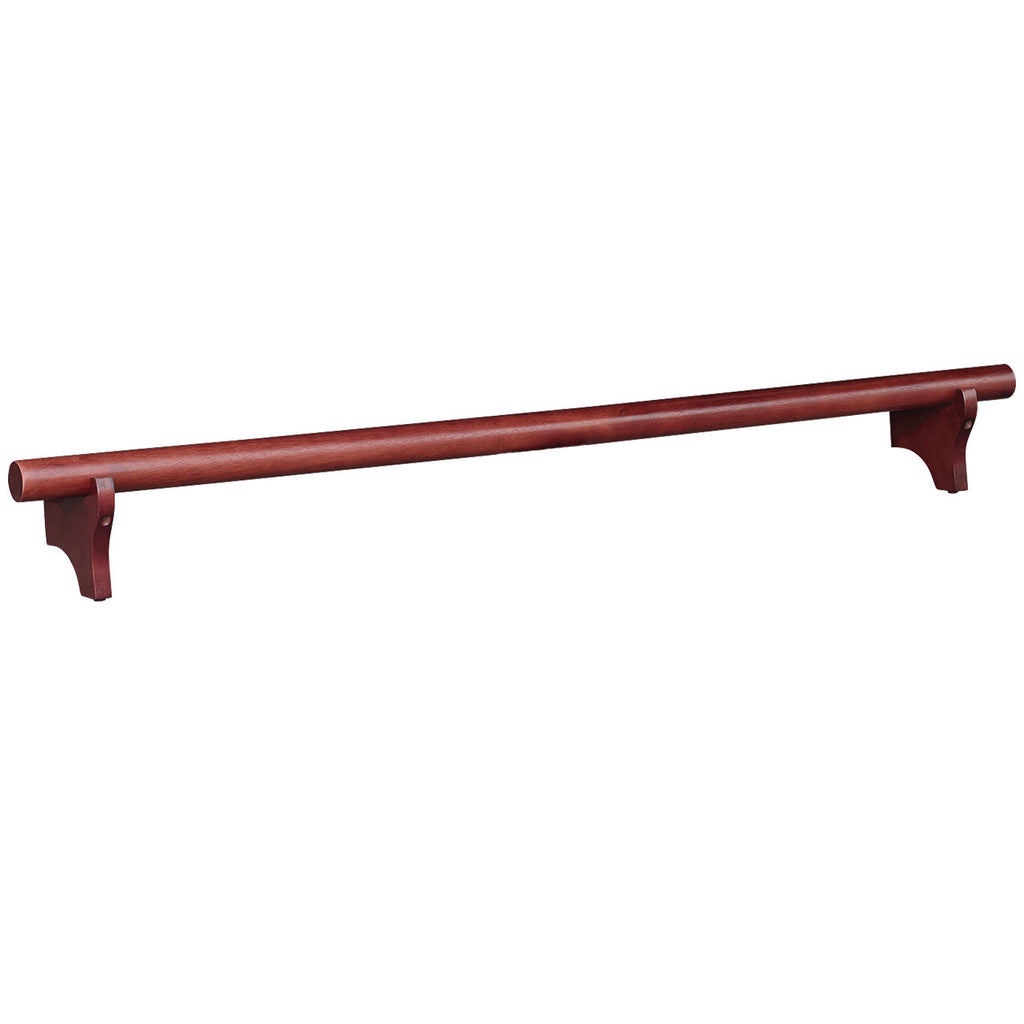 60" DRY BAR FOOT RAIL - ENGLISH TUDOR