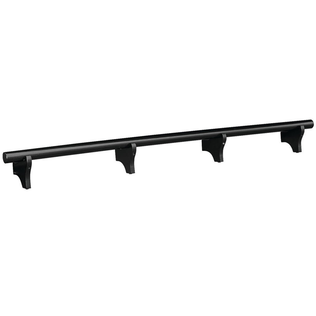 84" DRY BAR FOOT RAIL - BLACK