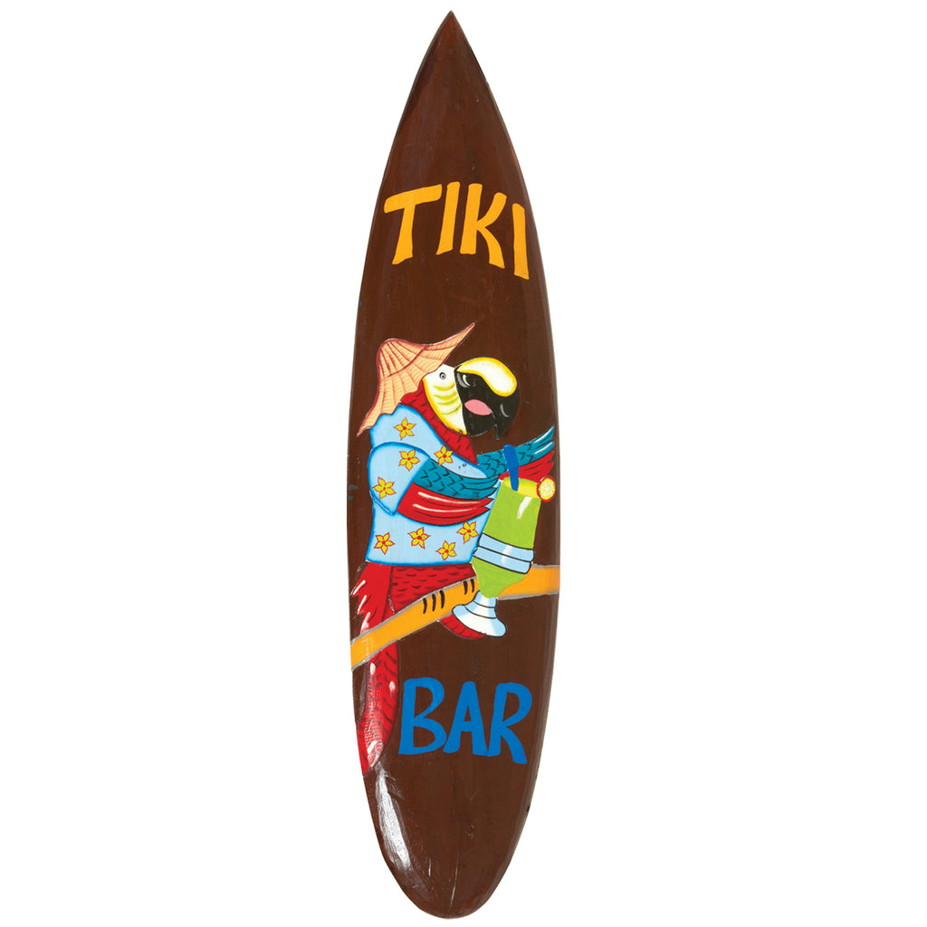 PARROT TIKI BAR SURFBOARD