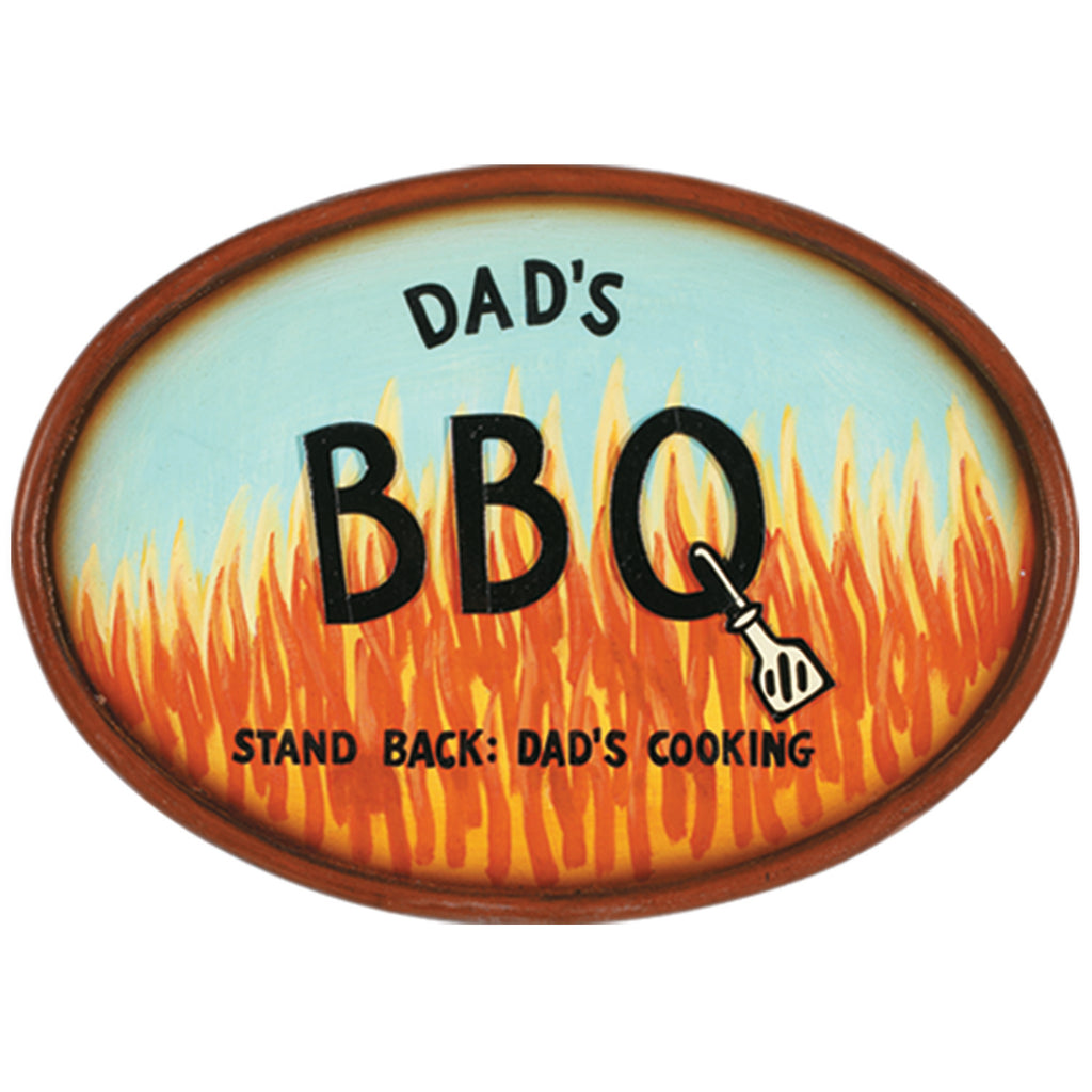 DAD'S BBQ SIGN