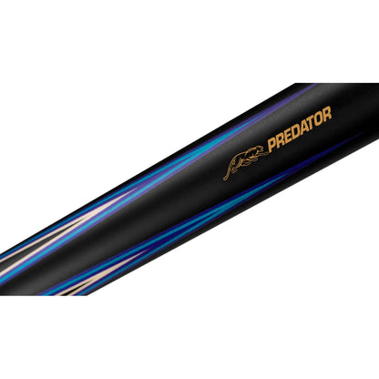 Predator 4 Point Sneaky Pete Black / Blue Points Linen Wrap Pool Cue