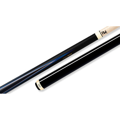 Predator 4 Point Sneaky Pete Black / Blue Points No Wrap Pool Cue