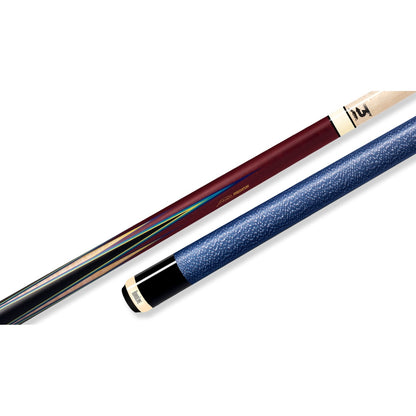Predator 8 Point Sneaky Pete Purple Heart/Curly/Points Linen Wrap Pool Cue