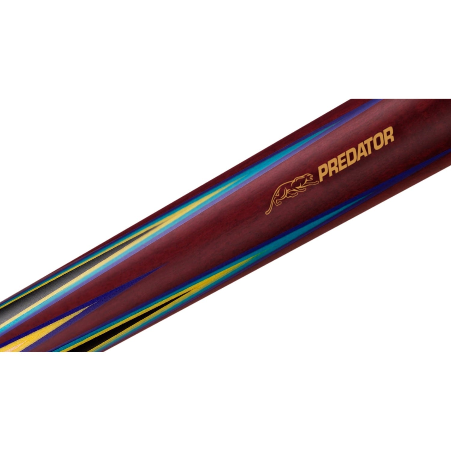 Predator 8 Point Sneaky Pete Purple Heart/Curly/Points Linen Wrap Pool Cue