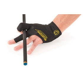 Predator Second Skin Billiard Gloves - Black Yellow