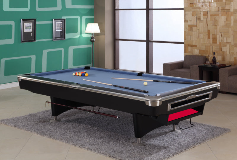 President V Pool Table - Black