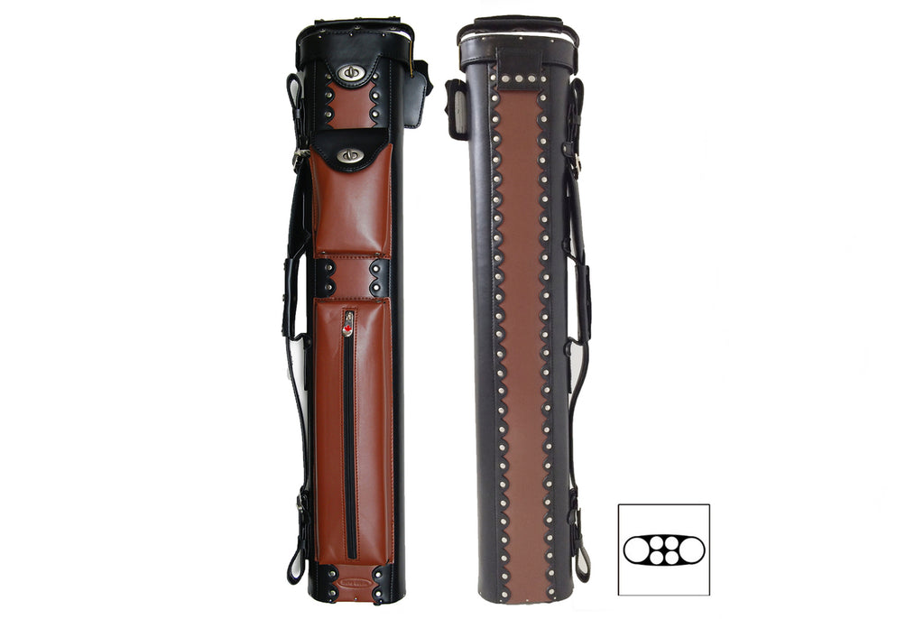 Delta Leather 2x4 Cowboy Case Brown