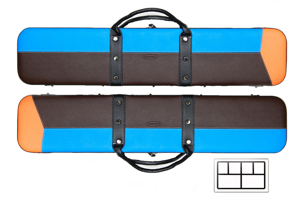 Delta Blue & Brown 2x4 Soft Case