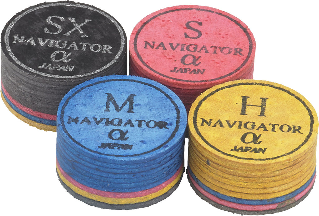 Pool Cue Accessories - Pool Cue Tips - Navigator - Soft