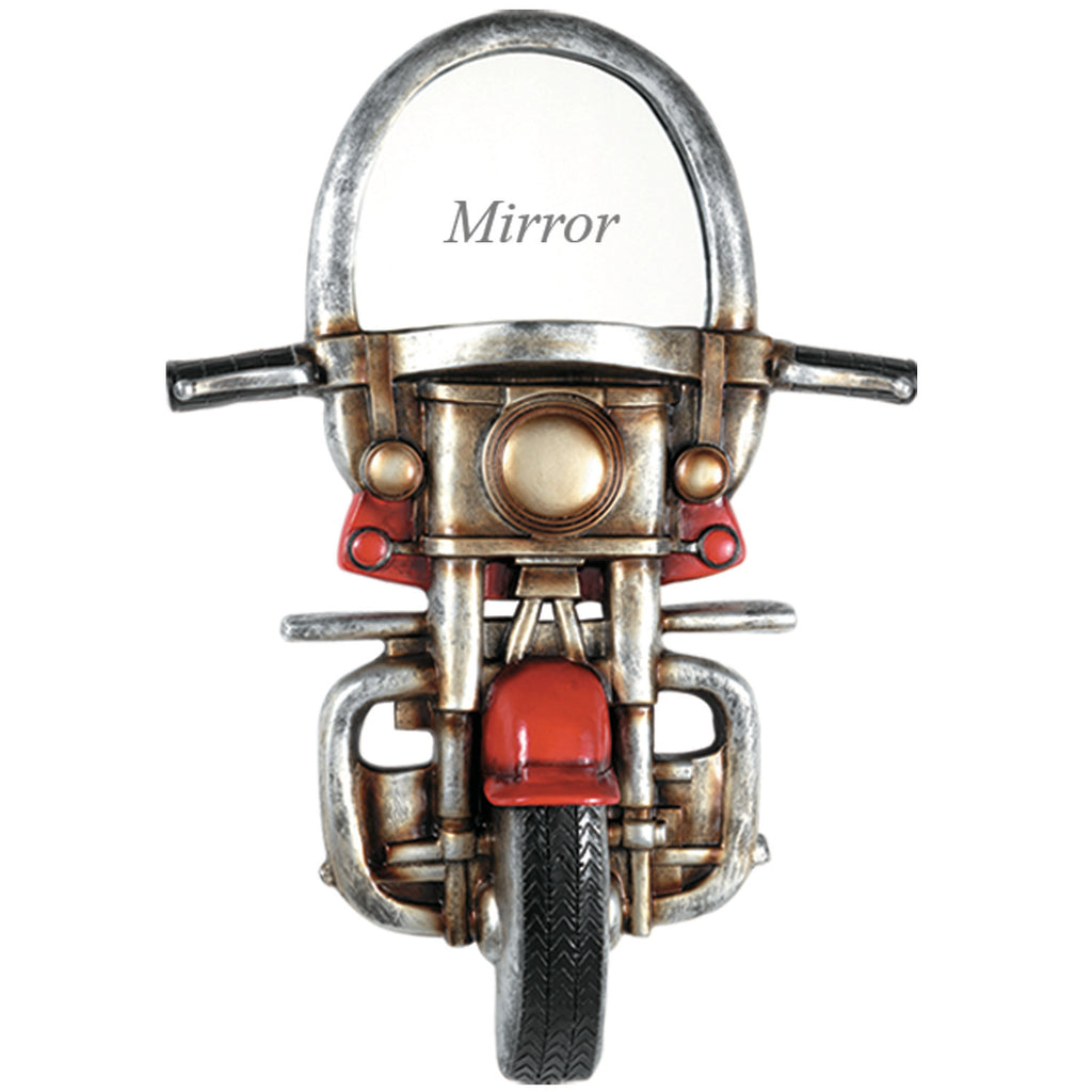 PUB SIGN-MOTORCYCLE WITH MIRROR