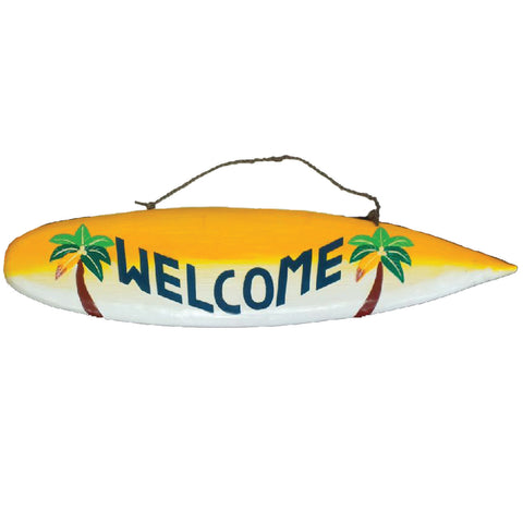 Ram Game Room Welcome Surfboard