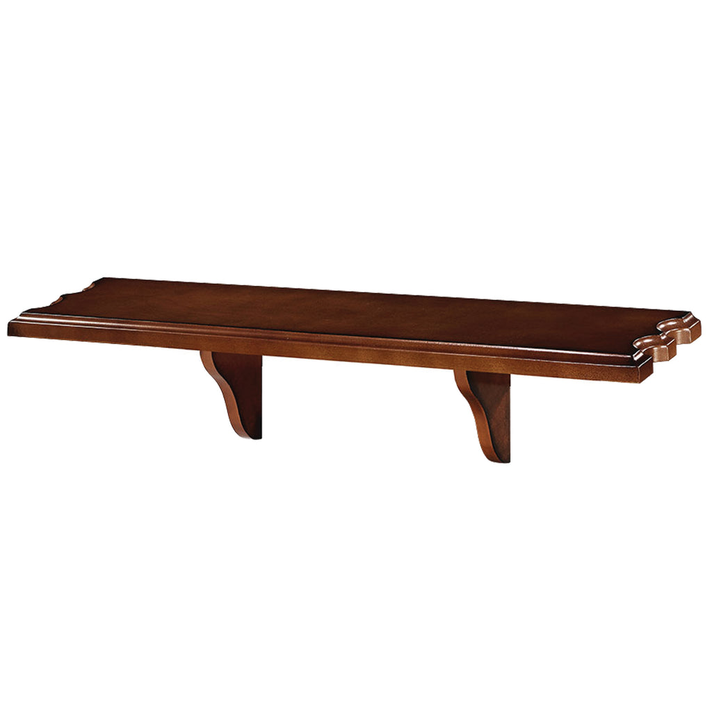 WALL SHELF-CHESTNUT