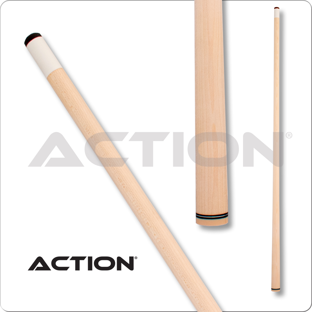 Action white collar, black with silver ring