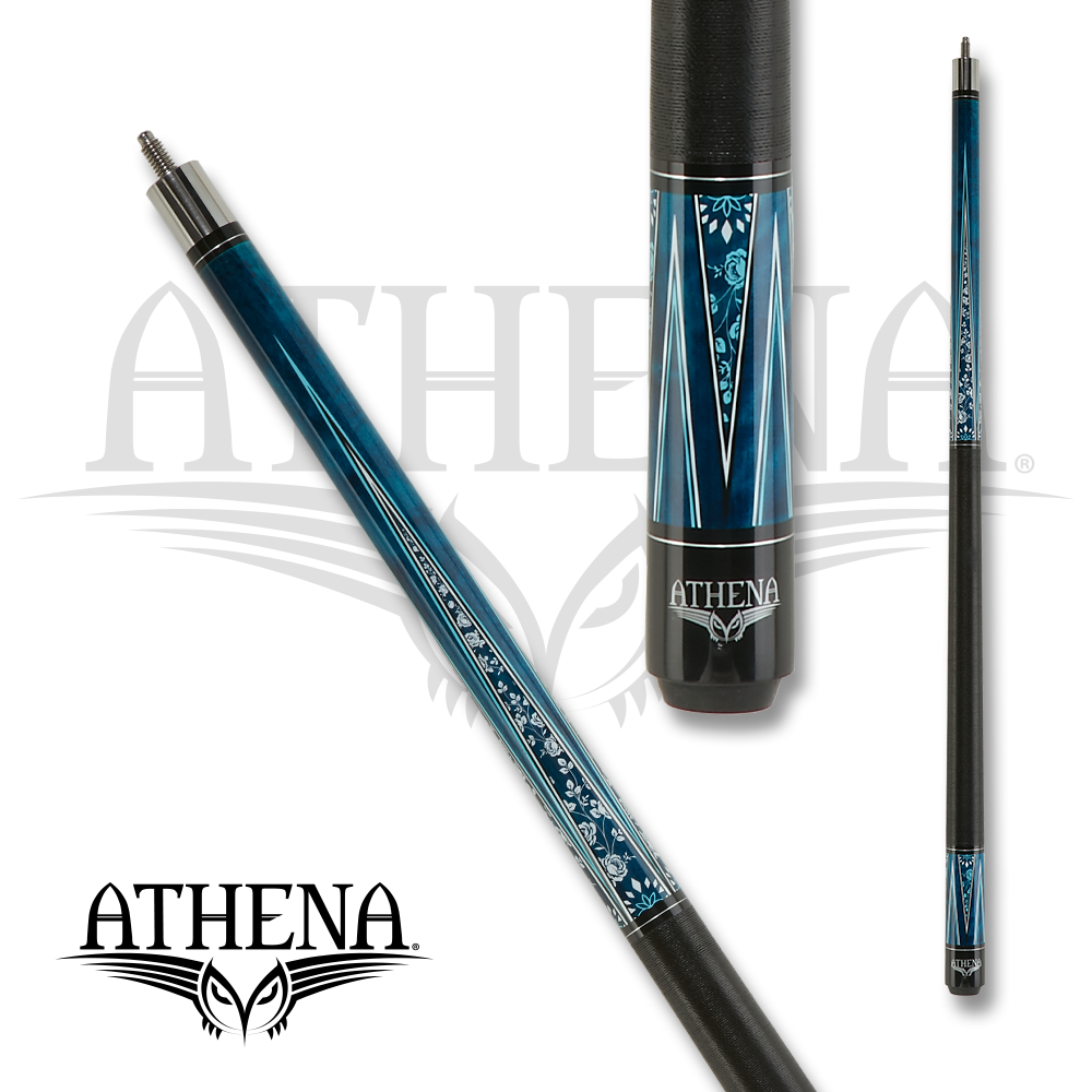 Athena Blue w/ White Roses