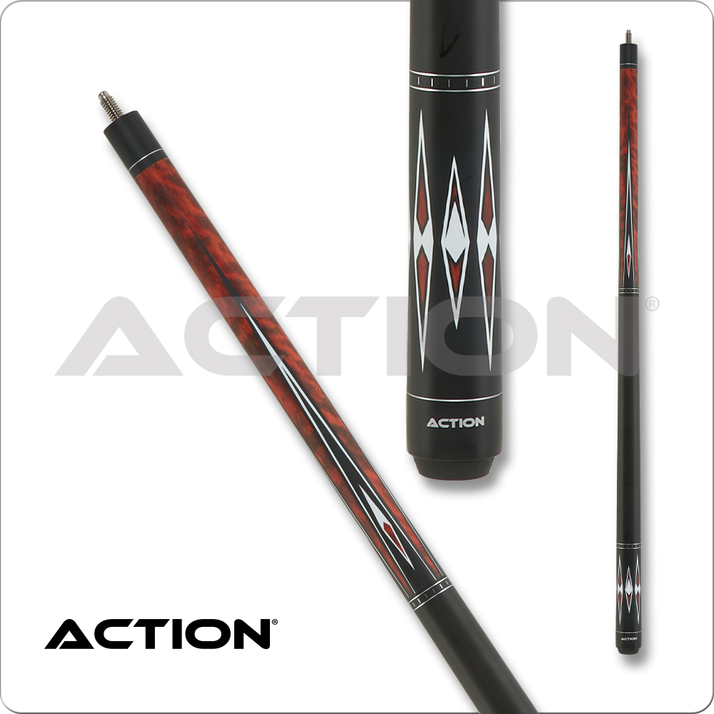 Action Classic Burgundy w/ Black & White Points ACE08